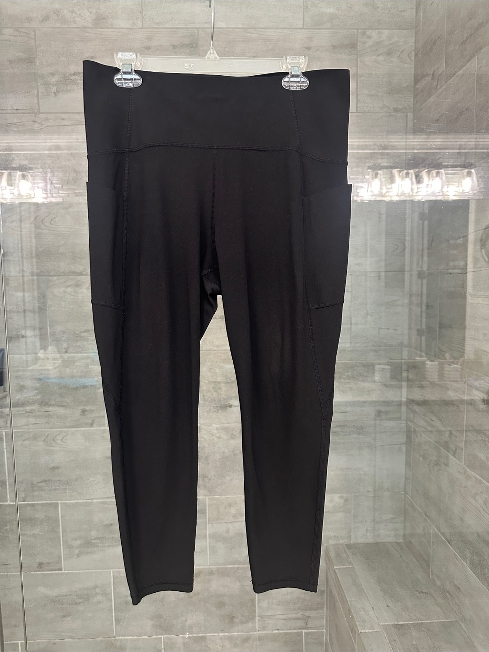 Xersion Black High-Rise Pocket Leggings